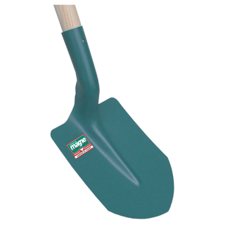  Pelle à tranchée 21 cm avec deux rebords - sans manche - Forges de Magne