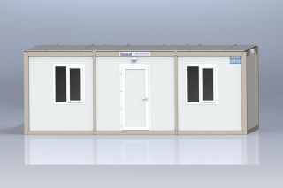 Location Bungalow modulaire 6 mètres R+2 - HSP 2,30 - Avec gardes corps