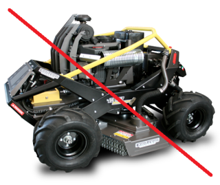 Location Débroussailleuse Radiocommandée