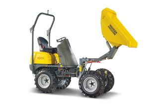 Location Dumper sur pneus déversement haut 550 L - 1T