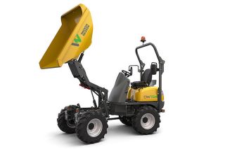 Location Dumper sur pneus haut déversement 800 L - 1,5T