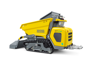 Location Transporteur sur chenille haut déversement électrique 400L