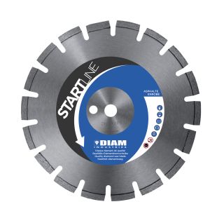  Disque diamant Ø 300 Al.20 Asphalte - Enrobé / Bon rendement - Diam Industries