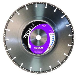  Disque diamant Ø 300 Al.20 Fonte - PVC - Métal / Chanfreiner / Performant - Diam Industries