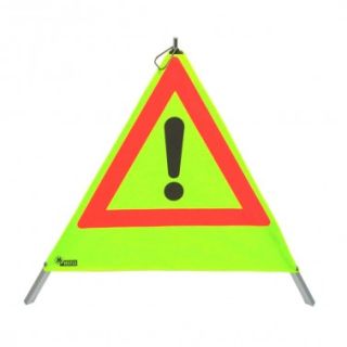  Tripode de signalisation 70 cm AK14 - tissage jaune