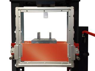  Grille protection presse hydraulique 160.0114 en plexiglas - KS Tools