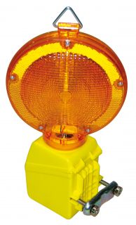  Lampe clignotante de chantier - coloris jaune