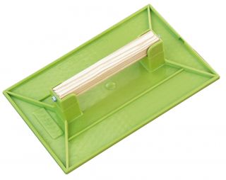  Taloche en ABS vert rectangulaire 27 x 18 cm - Taliaplast