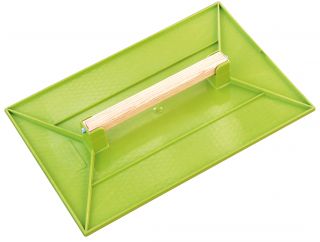  Taloche en ABS vert rectangulaire 34 x 23 cm - Taliaplast