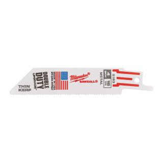  Lames scie sabre Double Duty 100 x 4 mm (x5) - Milwaukee