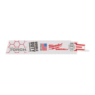 Lames scie sabre Torch - 150 mm (x5) - Milwaukee