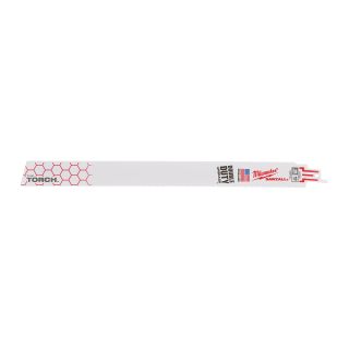  Lames scie sabre Torch 300 mm (x5) - Milwaukee