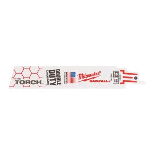 Lames scie sabre Torch - 150 x 18 mm (x25) - Milwaukee
