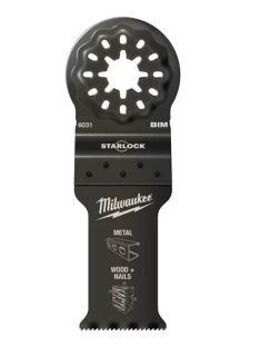  Lame multi-tool multi matériaux BIM 28 x 47 mm (x1) - Milwaukee