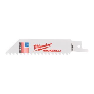  Lames scie sabre bois et PVC 100 mm (x5) - Milwaukee