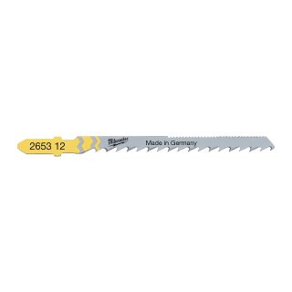  Lames scie sauteuse 75 x 4 / 1.2 mm (x5) - Milwaukee