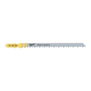  Lames scie sauteuse 105 x 4 mm T 344 D (x5) - Milwaukee