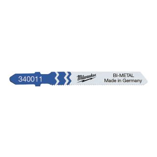  Lames scie sauteuse bi-métal 55 x 1.2 mm (x5) - Milwaukee