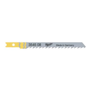  Lames scie sauteuse 75 x 4 mm (x5) - Milwaukee