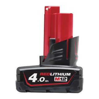  Batterie 12 V Milwaukee 4 Ah Red Lithium - M12