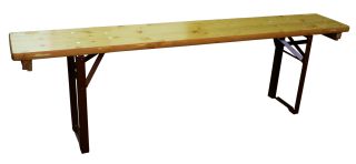  Banc brasserie pliant 160 cm bois