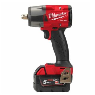  Boulonneuse à choc - carré 1/2 - 18 V - Milwaukee - 950 Nm / 813 Nm - 2 batteries 5 Ah