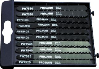  Coffret assortiment de 10 lames de scies sauteuses pour le métal -Schill