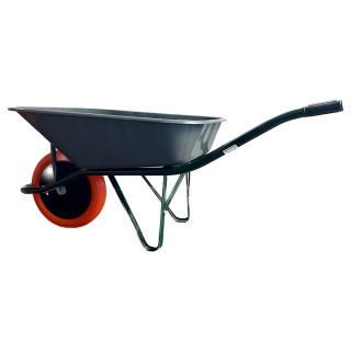  Brouette First Basic Pro 100L peinte - Roue increvable - Haemmerlin