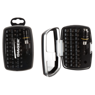  Coffret embouts torsion 635C- 32 pièces - Diager 