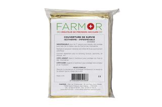  Couverture de survie 160 x 210 cm - Farmor
