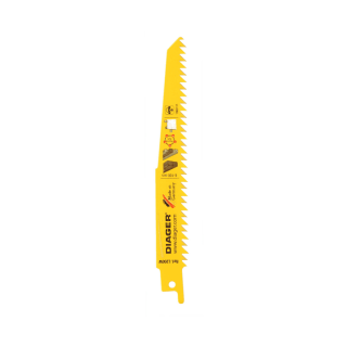  100  lames de scie sabre 150 mm bois et platre - Diager