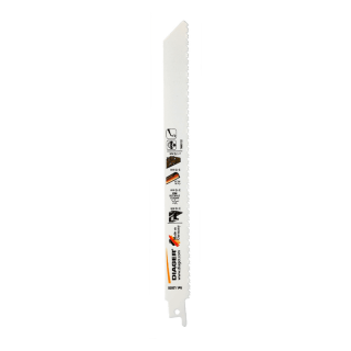  5  lames de scie sabre 150 mm alu bois avec clou - Diager
