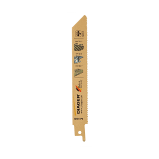 100  lames de scie sabre 150 mm bois palettes - Diager