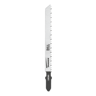  5 lames de scie sauteuse 100 mm finition bois et plastique - Diager