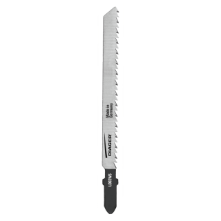  25 lames de scie sauteuse 100 mm finition bois - Diager