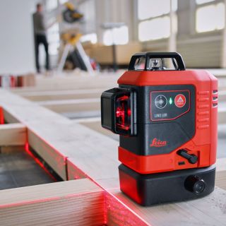  Laser multi-lignes 3 x 360° avec adaptateur multifonctionnel et support mural - LINO L6R - Leica