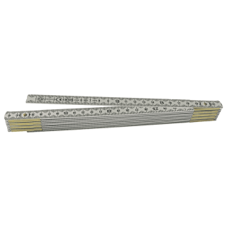  Mesure pliante aluminium - 2 m - Metrica