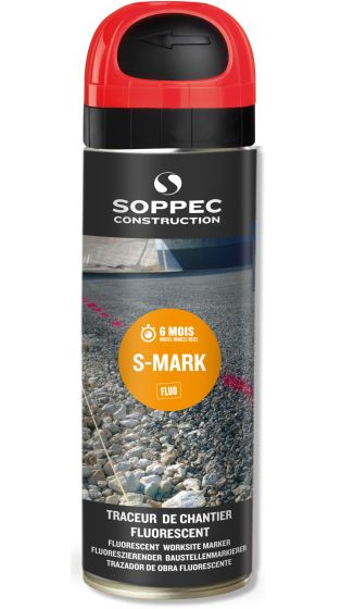  Traceur de chantier fluorescent - gamme S-MARK