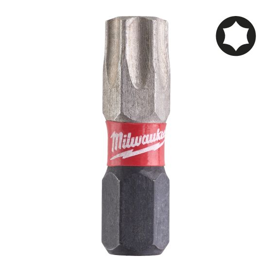  Embouts de Vissage SHOCKWAVE TX40 x 25 mm (x2) – Milwaukee