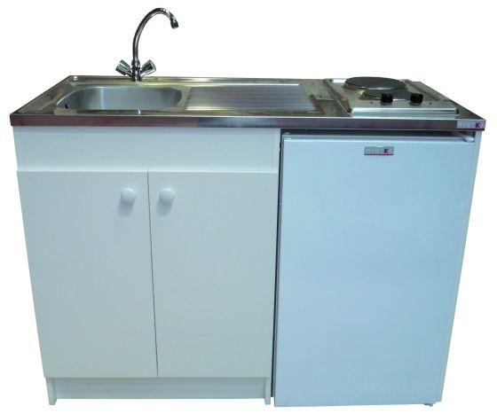  Kitchenette complète en bois 1200 x 600 mm