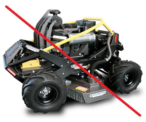 Location Débroussailleuse Radiocommandée