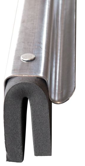  Raclette métallique renforcée double mousse 55 cm - Taliaplast