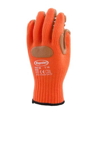  Gant tricoté en polyester/nylon en mousse de caoutchouc "anti vibration" (MAPVIB50X)