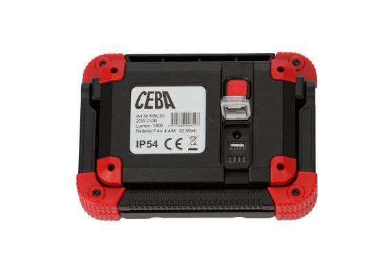  Projecteur LED portable sur batterie 20W - 6400° K