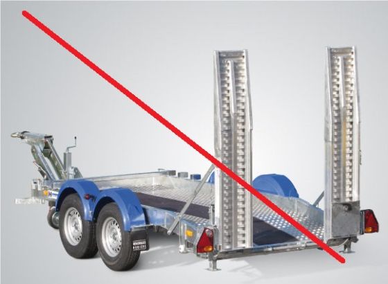 Location Remorque porte nacelle