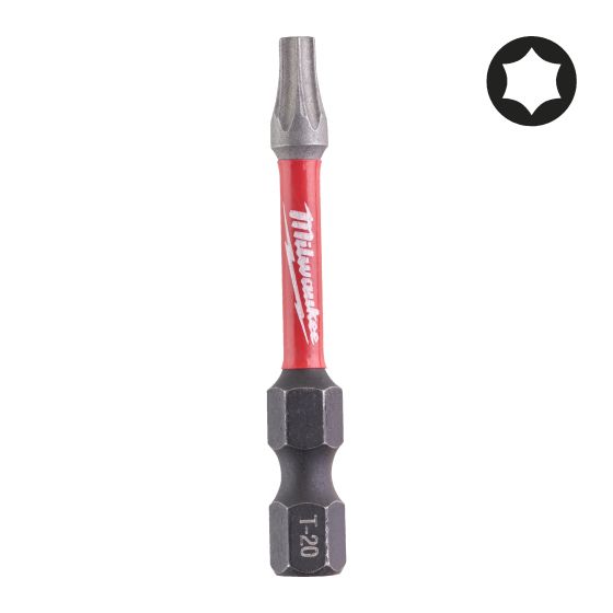  Embouts de Vissage SHOCKWAVE TX20 x 50 mm (x10) – Milwaukee