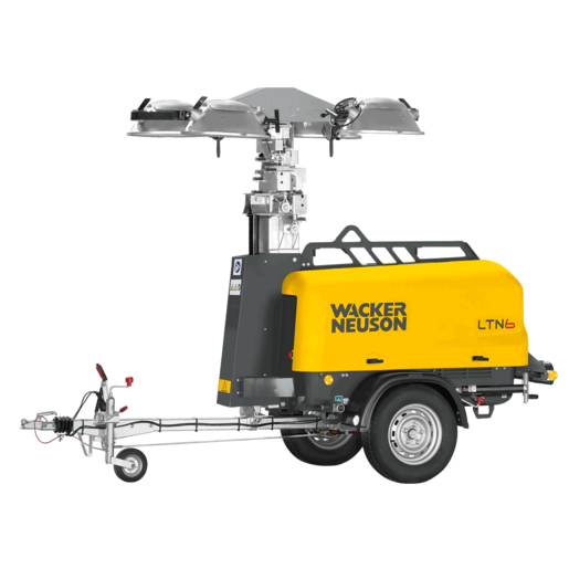 Location Mât remorque éclairent 4 x 1 Kw Iodure