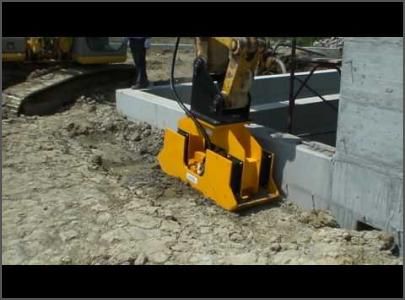 Location Plaque vibrante pour Mini-Pelle 2,5 à 5T