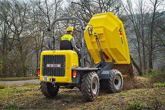 Location Dumper sur pneus arceau 2800 L - 5T