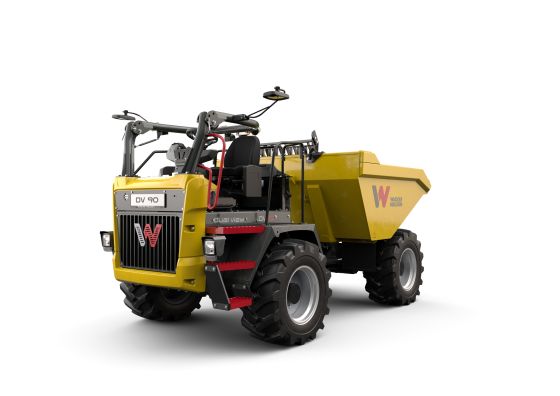 Location Dumper sur pneus arceau réversible 4600 L - 9T